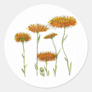 Calendular Classic Round Sticker