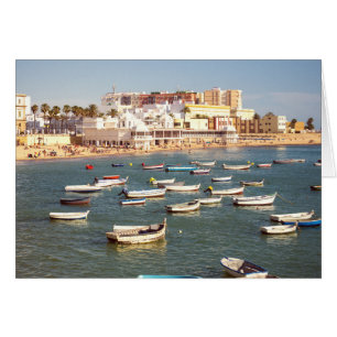 Caleta Beach In Cadiz, Andalusia, Spain