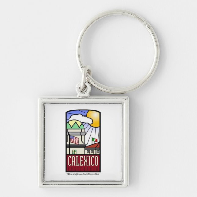 Calexico, California Keychain (Front)