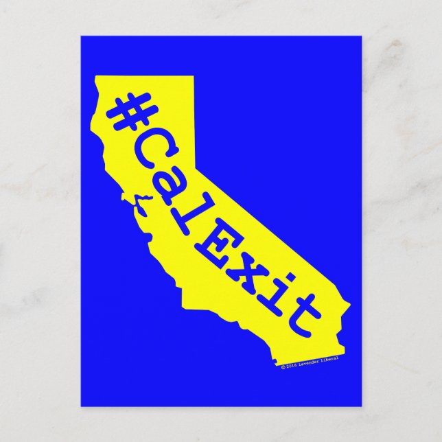 CalExit Postcard (Front)