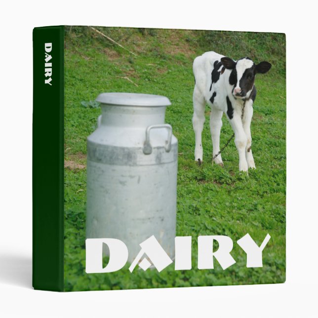 Calf and milk urn binder (Front/Spine)