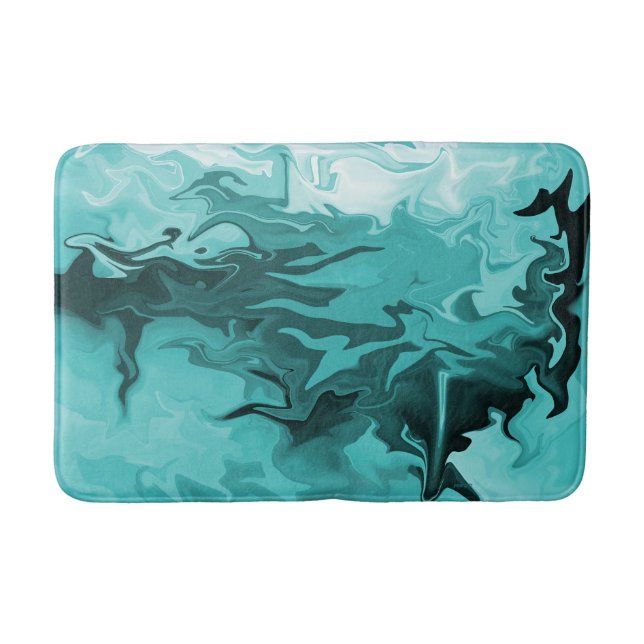 Calf lost at Sea....... Bath Mat (Front)