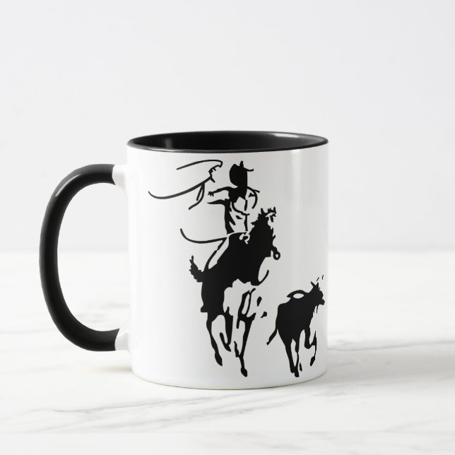Calf Roping Mug (Left)