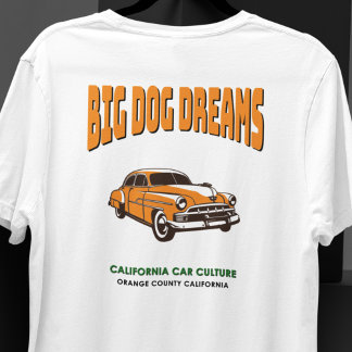 Calfornia Classic Car Culture Orange County  T-Shirt