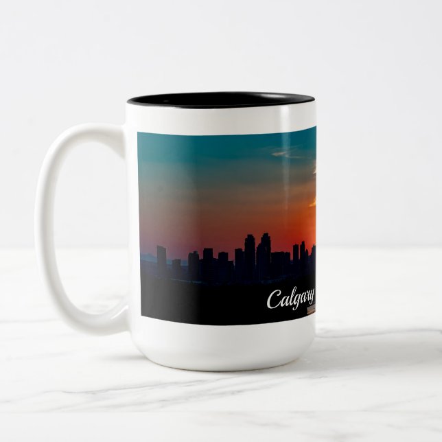 Calg Two-Tone Coffee Mug (Left)