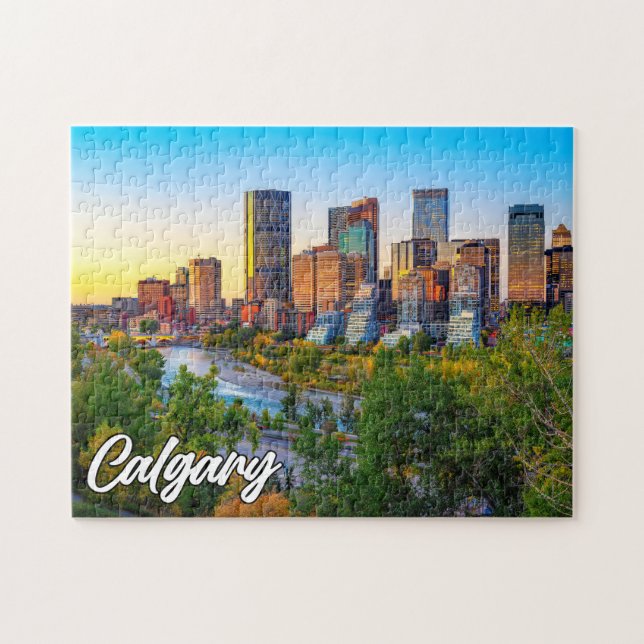 Calgary, Alberta, Canada Jigsaw Puzzle (Horizontal)