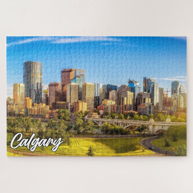 Calgary, Alberta, Canada Jigsaw Puzzle (Horizontal)