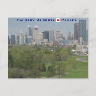 Calgary Alberta Canada Postcard