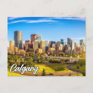 Calgary, Alberta, Canada Postcard
