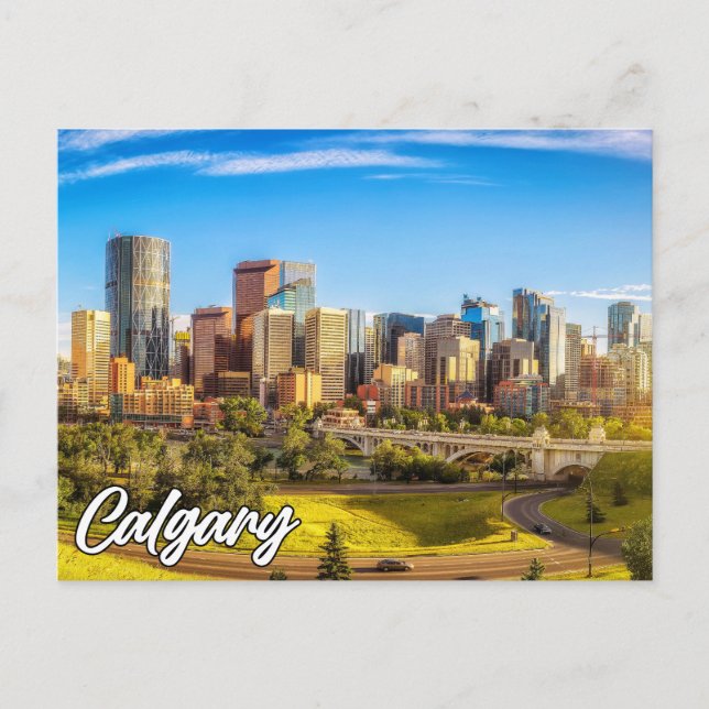 Calgary, Alberta, Canada Postcard (Front)