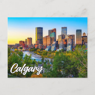 Calgary, Alberta, Canada Postcard