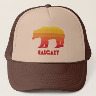 calgary, alberta, canmore, banff, jasper, mountain trucker hat