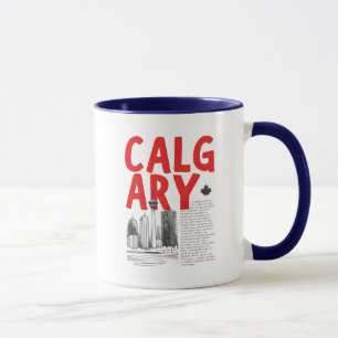 Calgary Alberta Cityscape  Mug