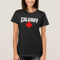 Calgary Alberta Maple Leaf Canada Canadian Flag Pr
