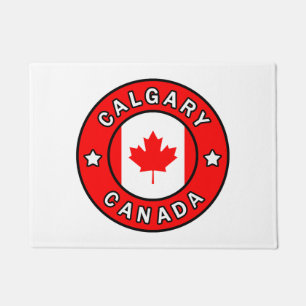 Calgary Canada Doormat