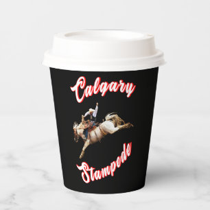 Calgary Canada Hourse July Riders Calgary Stampede Paper Cups