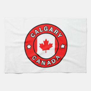Calgary Canada Kitchen Towel