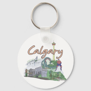 Calgary - Canada.png Keychain