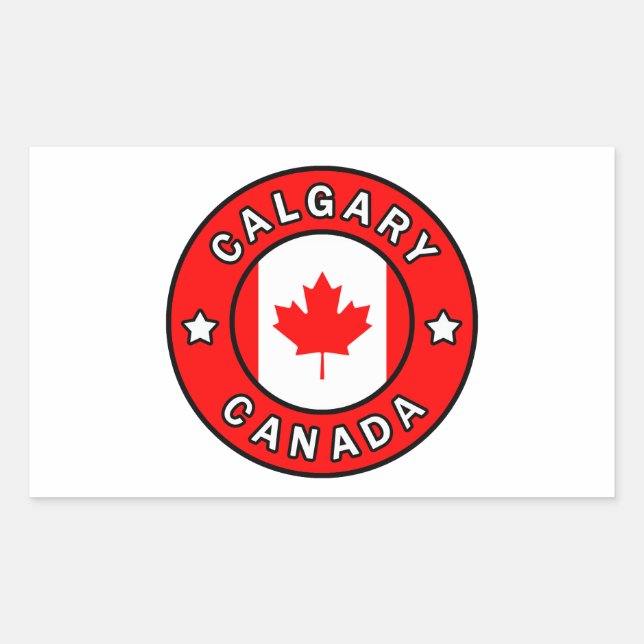 Calgary Canada Sticker (Front)