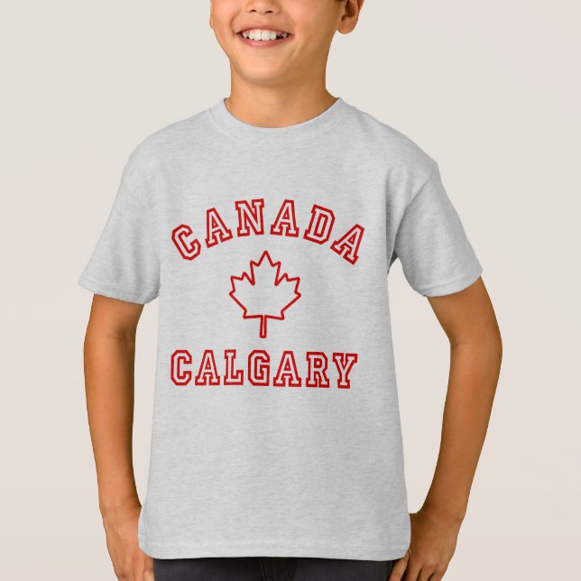 Calgary Canada T-Shirt (Front)