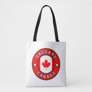 Calgary Canada Tote Bag