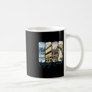 Calgary Canada Traveling Trip Brushstroke Souvenir Coffee Mug