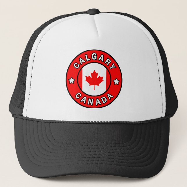 Calgary Canada Trucker Hat (Front)