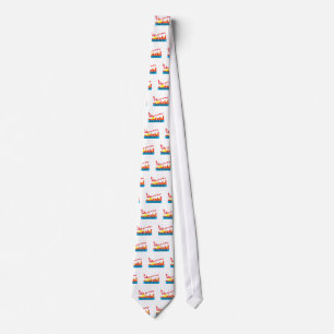 Calgary cyrillic tie
