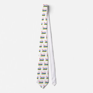 Calgary cyrillic tie