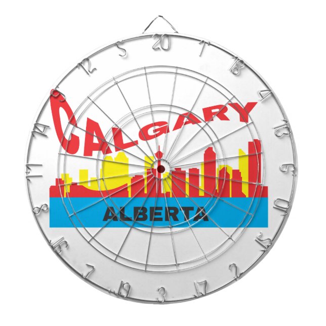 Calgary Dartboard (Front)