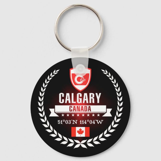 Calgary Keychain (Front)