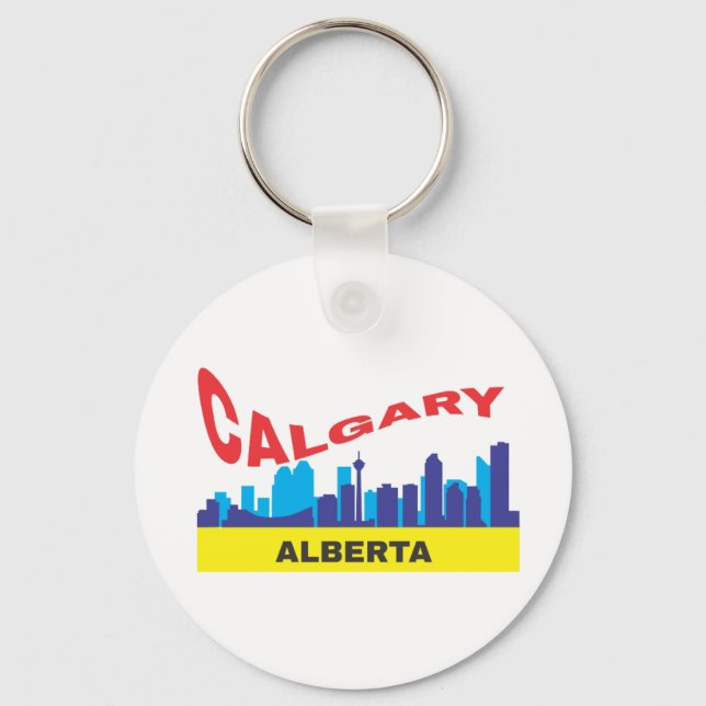 Calgary Keychain (Front)