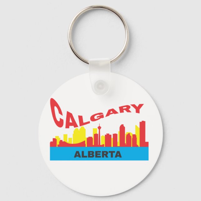 Calgary Keychain (Front)