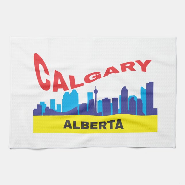Calgary Kitchen Towel (Horizontal)