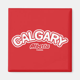 Calgary Leaf Magnet