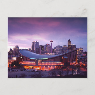 Calgary pendant la carte postale Sunset