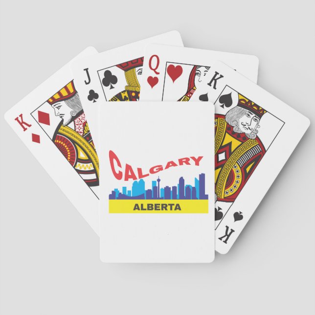 Calgary Playing Cards (Back)