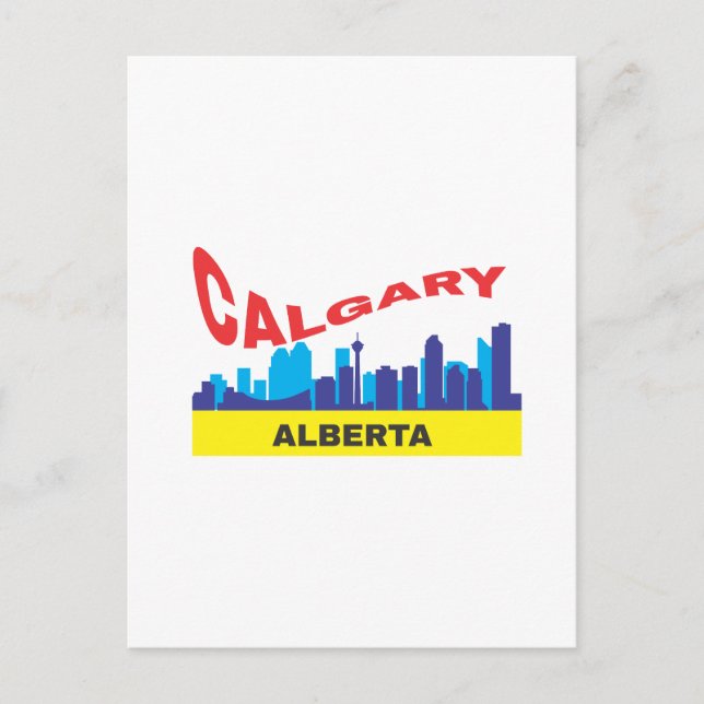 Calgary Postcard (Front)