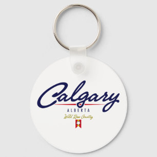 Calgary Script Keychain