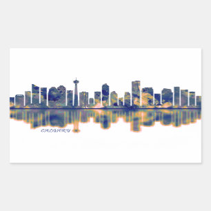 Calgary Skyline Sticker