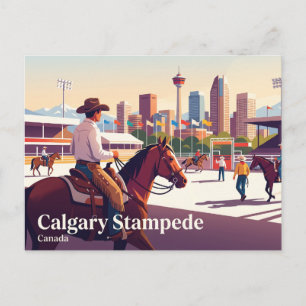Calgary Stampede Canada Postcard