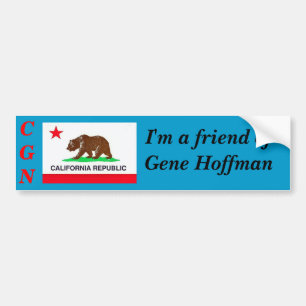 Calguns.net Sticker - Friend of Gene Hoffman