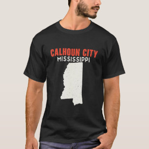 Calhoun City Mississippi USA State America Travel  T-Shirt