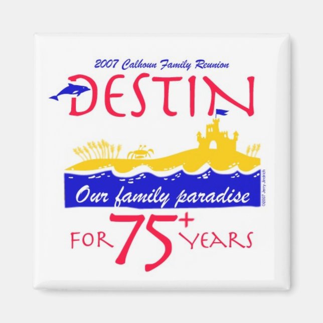 Calhoun Reunion Magnet (Front)