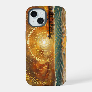 Cali Coastline Glow: Sunset Pier Phone Case