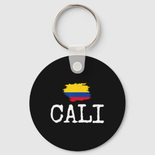 Cali Colombia Vacation Souvenir Colombian Women Me Keychain