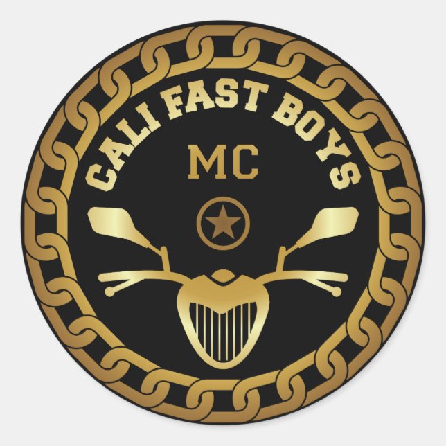 Cali Fast Boys Sticker (Front)