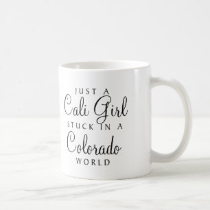 Cali Girl, in a Colorado World Coffee Mug