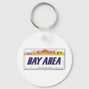 Cali License Plates Keychain