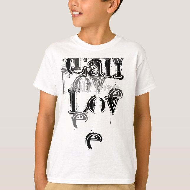 Cali Love Kids t-SHIRT (Front)